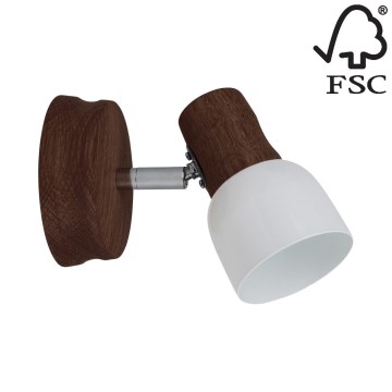 Väggspotlight SVANTJE 1xE14/40W/230V - FSC-certifierad