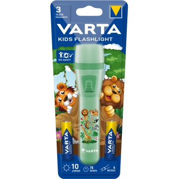 Varta 15650101421 - LED Ficklampa för barn LED/2xAA