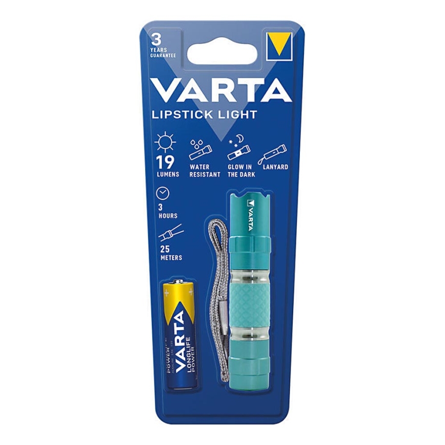 Varta 16617101421 - LED ficklampa LIPSTICK LED/1xAA
