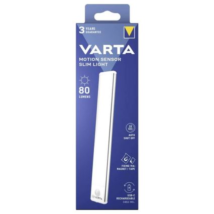 Varta 17624101111 - LED Uppladdningsbar möbelbelbelysning med rörelsessensor LED/5V