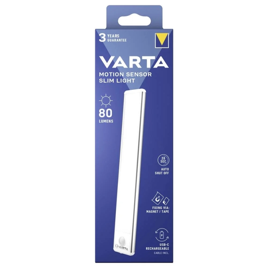 Varta 17624101111 - LED Uppladdningsbar möbelbelbelysning med rörelsessensor LED/5V
