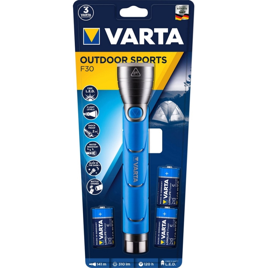 VARTA 18629 - LED  LED/5W/3xC