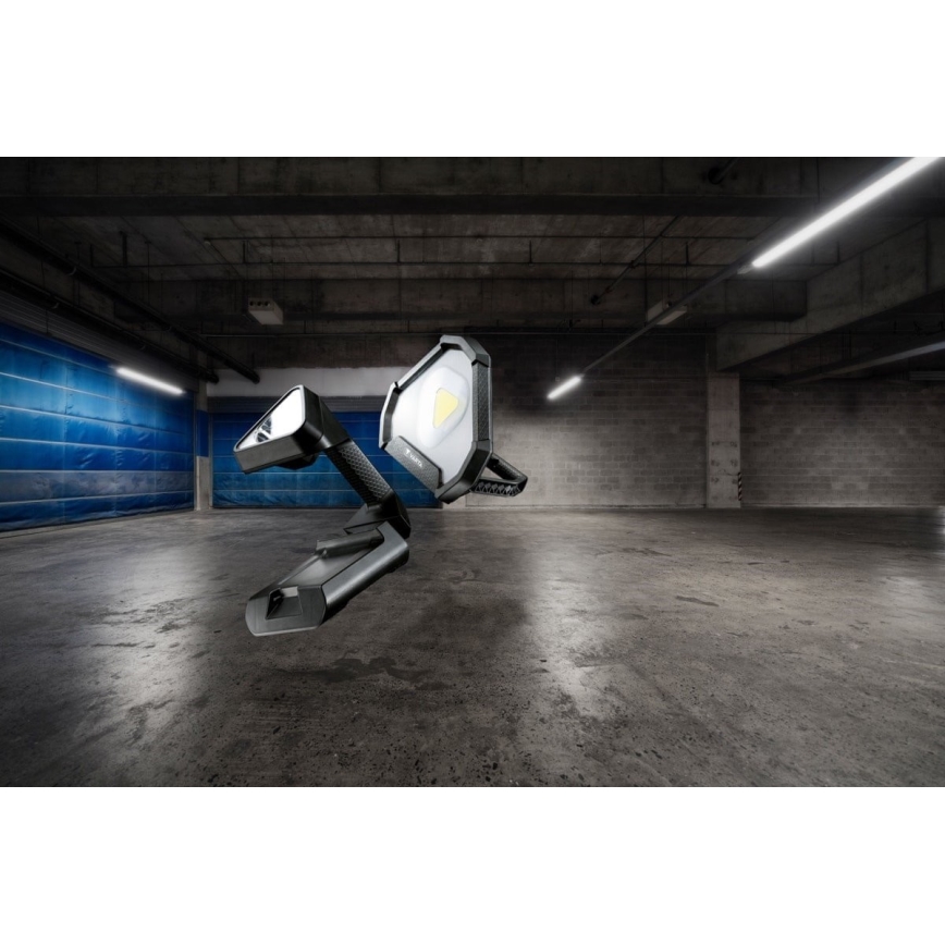 Varta 18647101401 - LED Bärbar ficklampa WORK FLEX LED/12W/5V 5200mAh IP54