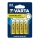 Varta 2006 - 4 st Bilbon Zinkbatterier SUPERLIFE AA 1,5V