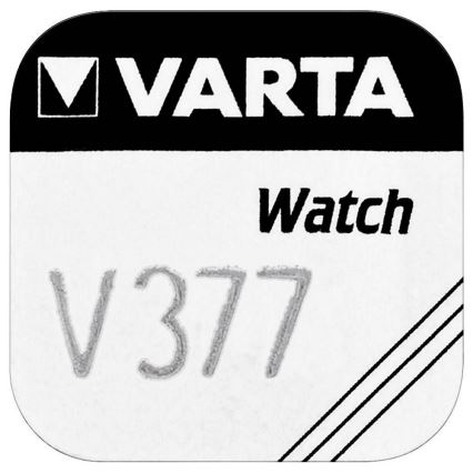 Varta 3771 - 1st Silveroxid knappcellsbatterier V377 1,5V