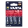Varta 4706101404 - 4st Alkaliska batterier LONGLIFE AA 1,5V