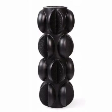 Vas 37x15 cm harts/matt svart