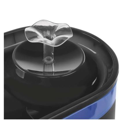 Vattenfontän för husdjur 2,6 l/5V grå
