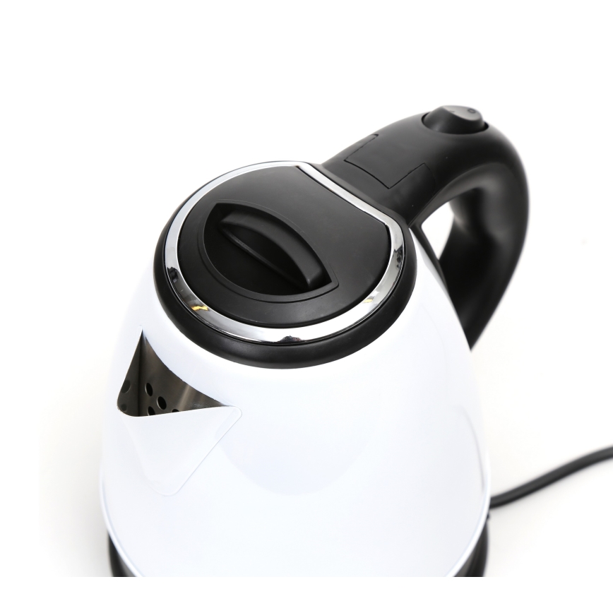 Vattenkokare 1,2 l 1000W/230V vit 