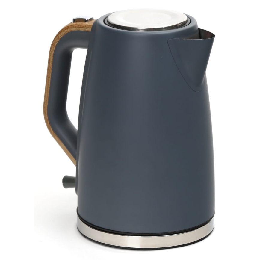 Vattenkokare 1,7 l 2400W/230V rostfritt /grå