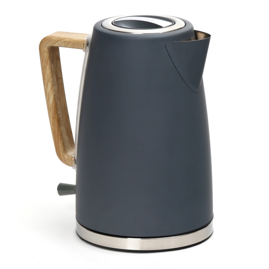 Vattenkokare 1,7 l 2400W/230V rostfritt /grå