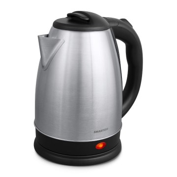 Vattenkokare 1,8 l 1500W/230V matt krom/svart
