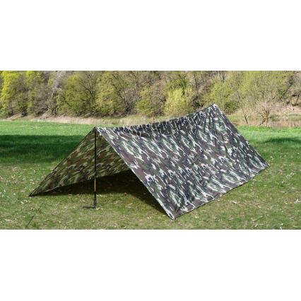 Vattentät presenning 3x4 m kamouflage 3x4 m kamouflage