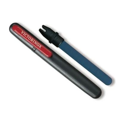 Victorinox - Knivvässare 23 cm svart/röd