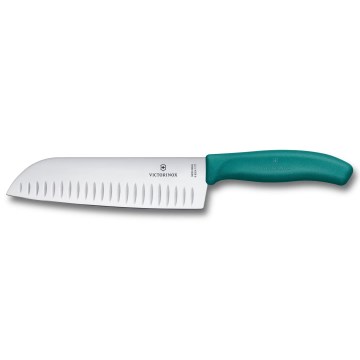 Victorinox - Kökskniv Santoku SWISS CLASSIC 17 cm, turkos