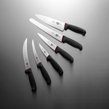 Victorinox - Köksurbeningskniv DUAL GRIP 15 cm, svart