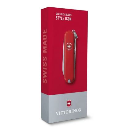 Victorinox - Multifunktionell fickkniv 5,8 cm/7 funktioner röd