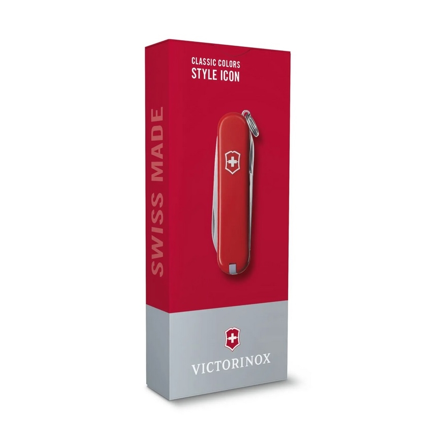 Victorinox - Multifunktionell fickkniv 5,8 cm/7 funktioner röd