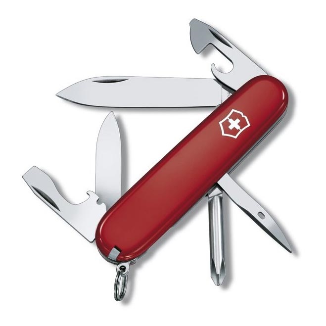 Victorinox - Multifunktionell fickkniv 9,1 cm/12 funktioner röd
