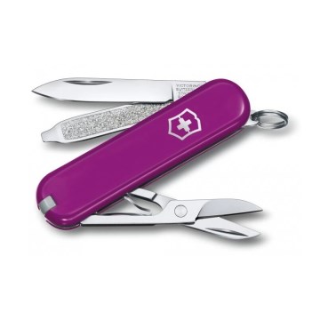 Victorinox - Multifunktionell fickkniv CLASSIC SD 5,8 cm/7 funktioner lila