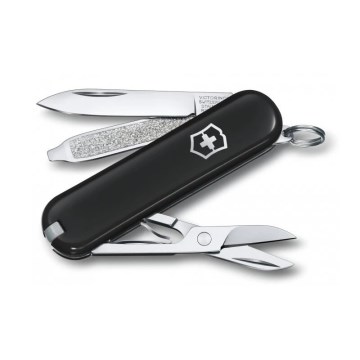 Victorinox - Multifunktionell fickkniv CLASSIC SD 5,8 cm/7 funktioner svart