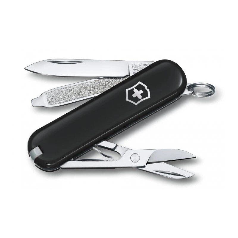 Victorinox - Multifunktionell fickkniv CLASSIC SD 5,8 cm/7 funktioner svart