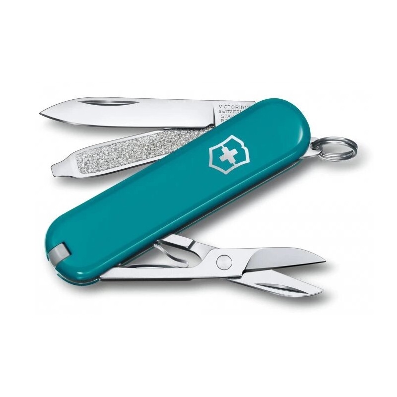 Victorinox - Multifunktionell fickkniv CLASSIC SD 5,8 cm/7 funktioner turkos