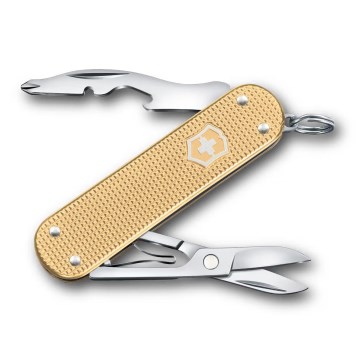Victorinox - Multifunktionell fickkniv COMPANION S ALOX 5,8 cm/5 funktioner guldfärgad