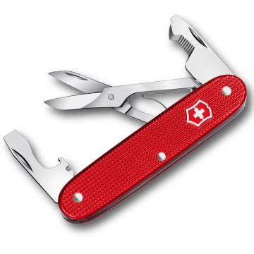 Victorinox - Multifunktionell fickkniv COMPANION SLIM ALOX, 9,3 cm, 6 funktioner, röd
