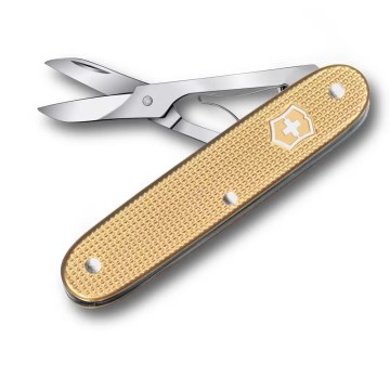 Victorinox - Multifunktionell fickkniv COMPANION X ALOX 9,3 cm/2 funktioner, guld