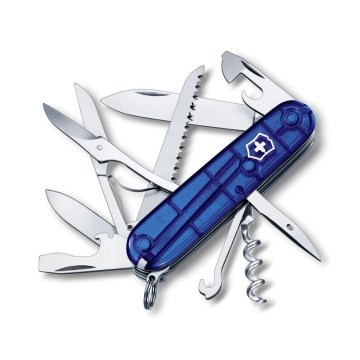Victorinox - Multifunktionell fickkniv HUNTSMAN 9,1 cm/15 funktioner blå