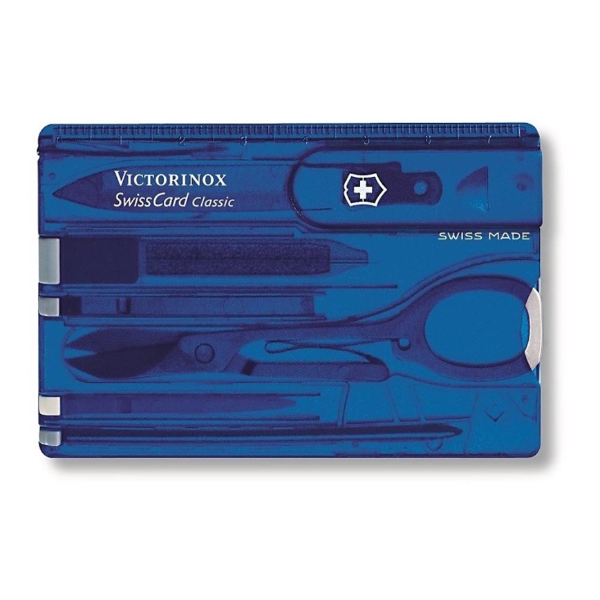 Victorinox - Multifunktionell uppsättning 10 funktioner blå