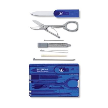 Victorinox - Multifunktionell uppsättning 10 funktioner blå