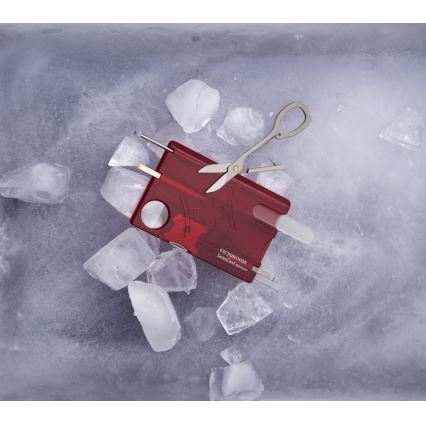Victorinox - Multifunktionellt set 10 funktioner röd