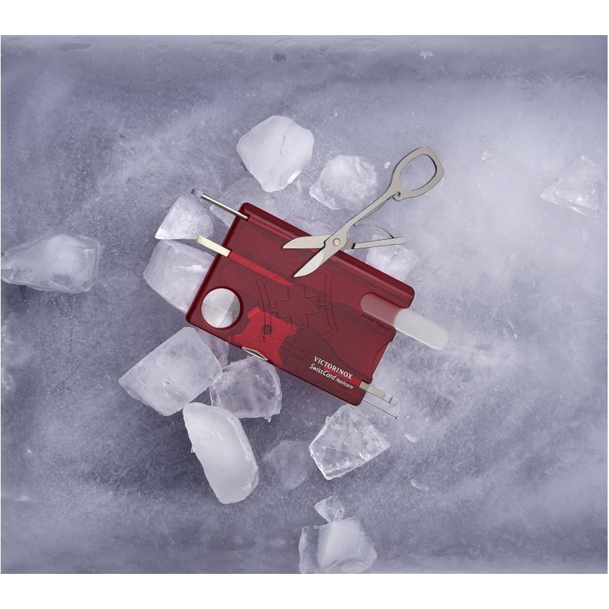 Victorinox - Multifunktionellt set 10 funktioner röd
