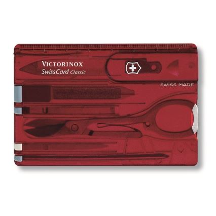 Victorinox - Multifunktionellt set 10 funktioner röd