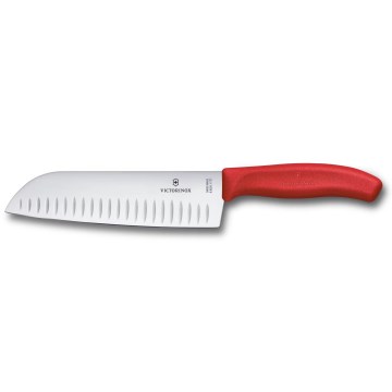 Victorinox - Santokukniv SWISS CLASSIC 17 cm röd
