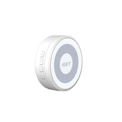 Video ringklocka med rörelsedetektor Full HD 1080p IP65 Wi-Fi vit + högtalare