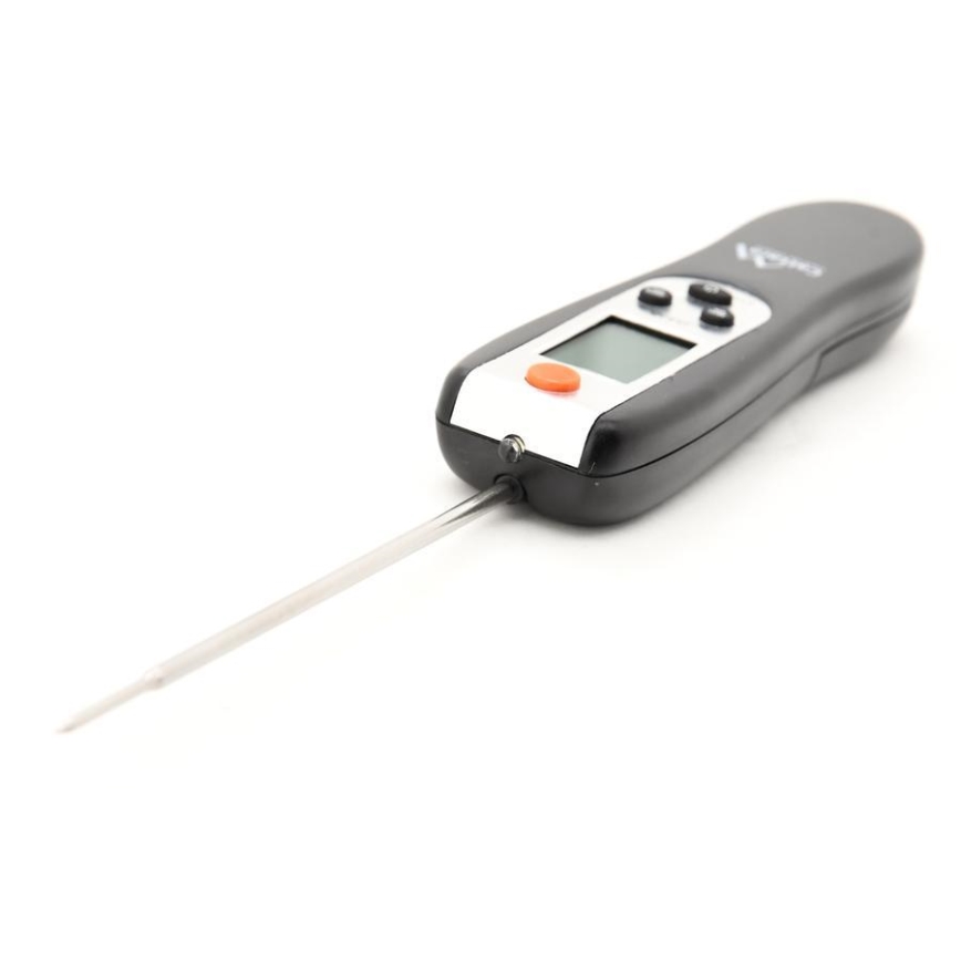 Vikbar digital kötttermometer 0-300°C 2xAAA