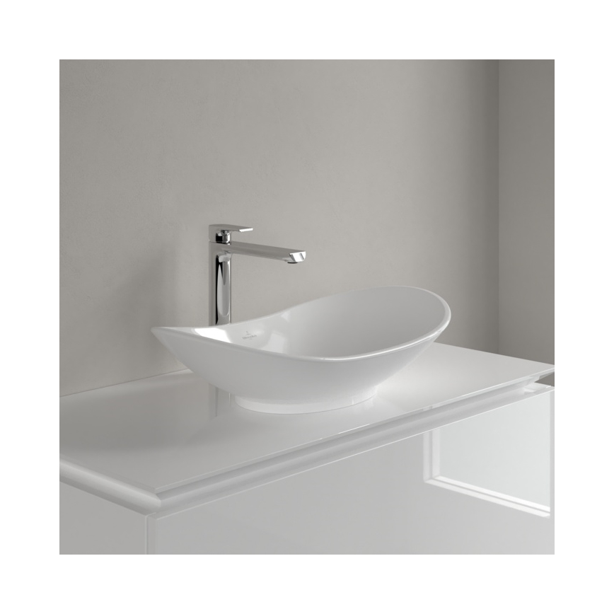 Villeroy & Boch 411060R1 - Påliggande tvättställ MY NATURE 61 x 36 cm, keramik/vit