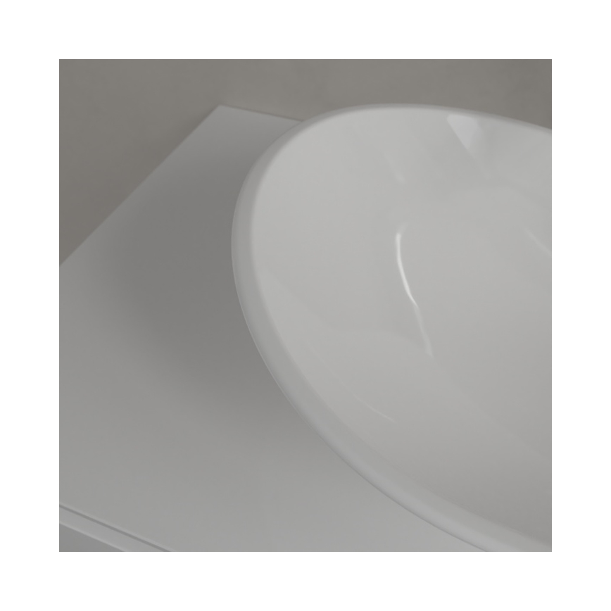 Villeroy & Boch 411060R1 - Påliggande tvättställ MY NATURE 61 x 36 cm, keramik/vit