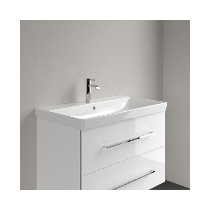 Villeroy & Boch 41568001 - Vägghängt tvättställ AVENTO 80x47 cm keramik/vit