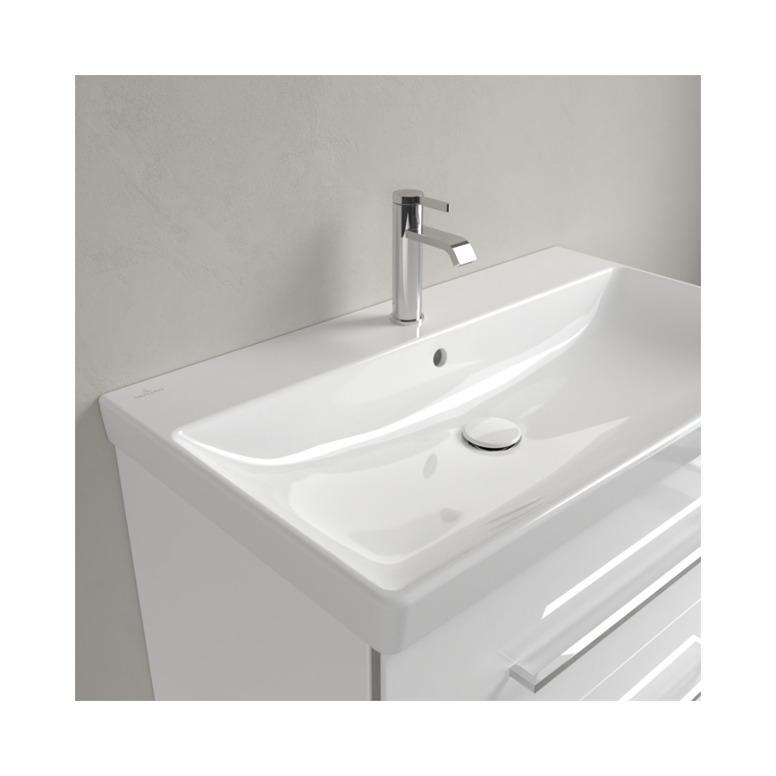 Villeroy & Boch 41568001 - Vägghängt tvättställ AVENTO 80x47 cm keramik/vit