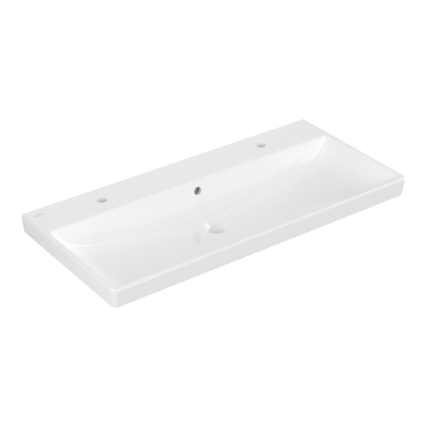 Villeroy & Boch 4156A401 - Väggmonterat tvättställ AVENTO 100x47 cm keramik/vit