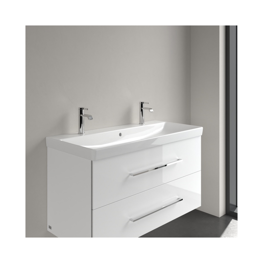 Villeroy & Boch 4156A401 - Väggmonterat tvättställ AVENTO 100x47 cm keramik/vit