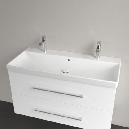 Villeroy & Boch 4156A401 - Väggmonterat tvättställ AVENTO 100x47 cm keramik/vit
