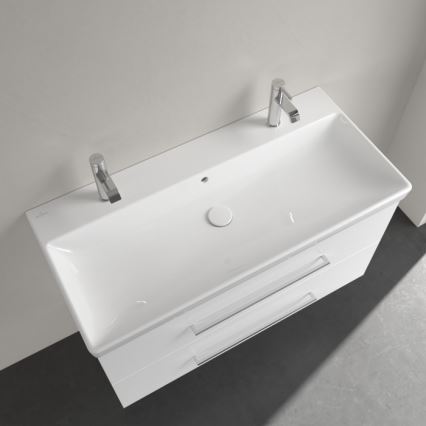 Villeroy & Boch 4156A401 - Väggmonterat tvättställ AVENTO 100x47 cm keramik/vit