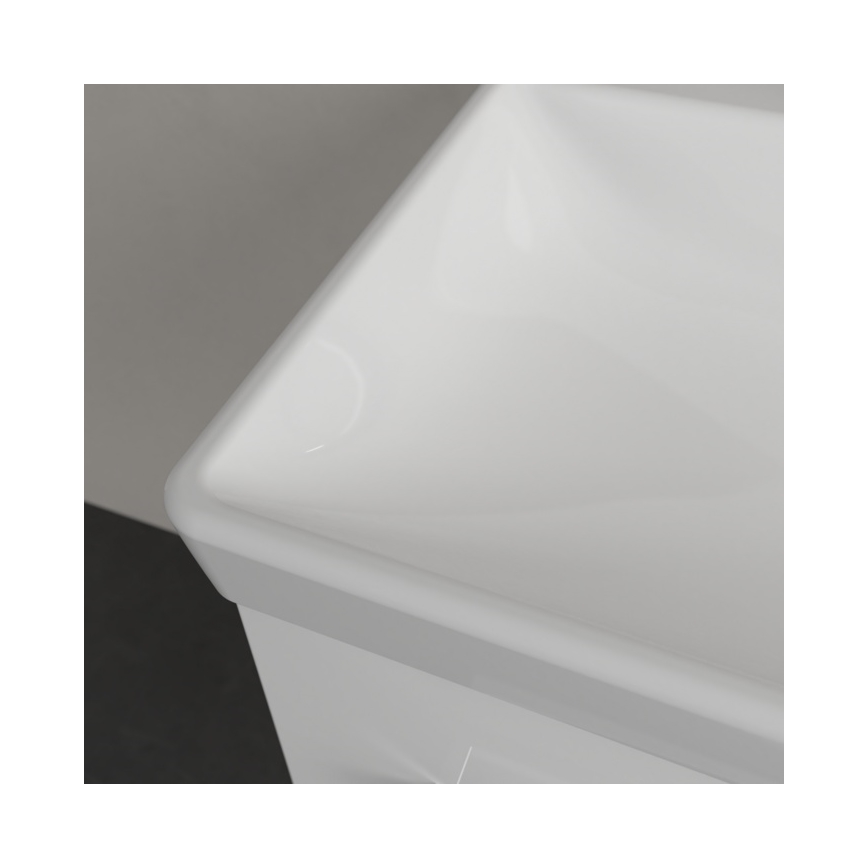 Villeroy & Boch 41586501 - Infällt tvättställ AVENTO 65 x 47 cm, keramik/vit