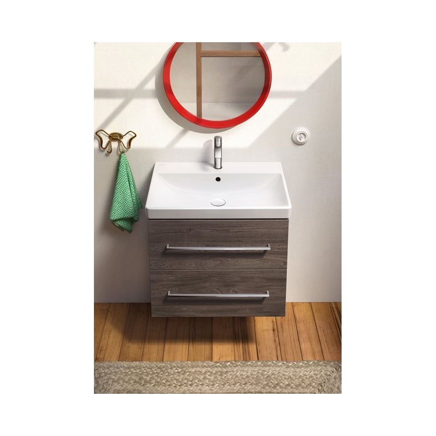 Villeroy & Boch 41586501 - Infällt tvättställ AVENTO 65 x 47 cm, keramik/vit