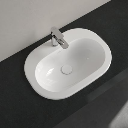Villeroy & Boch 41615601 - Infällt tvättställ O.NOVO 56x40,5 cm keramik/vit